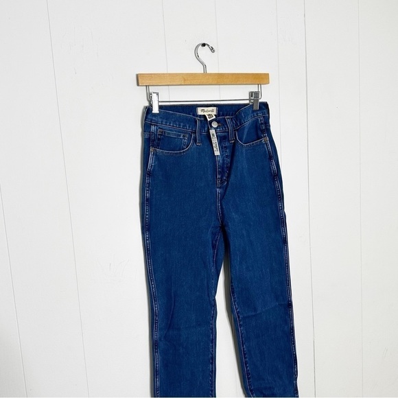 Madewell New 11" High-Rise Roadtripper Skinny Jeans Slit Hem 27 NWT - Picture 6 of 8